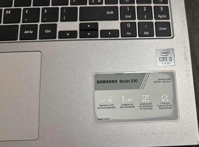 Notebook Samsung 