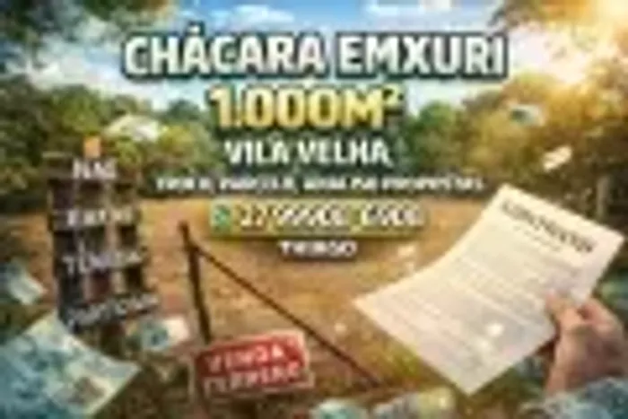 Sítio em Xuri, Vila Velha, região do Córrego Sete, troco parcelo, aceito propostas