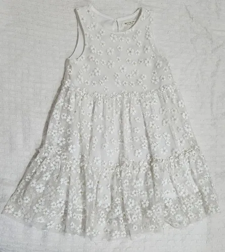 Vestido infantil branco