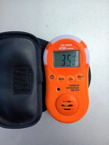 Detector de vazamento de Gás (medidor de Monóxido de Carbono)