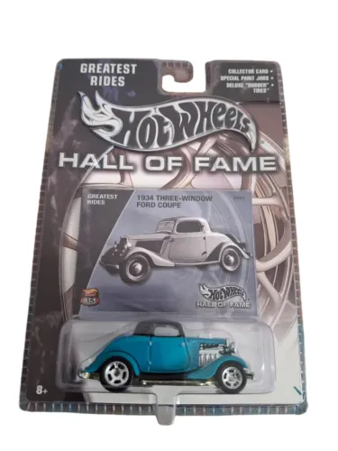 Hot Wheels Hall Of Fama 1934 Three Windows Ford Coupe 2003