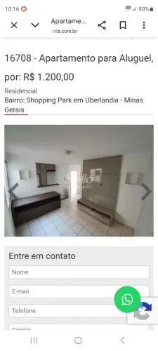 Apartamento no Bairro Shopping Park com academia e piscina, condomínio incluso!
