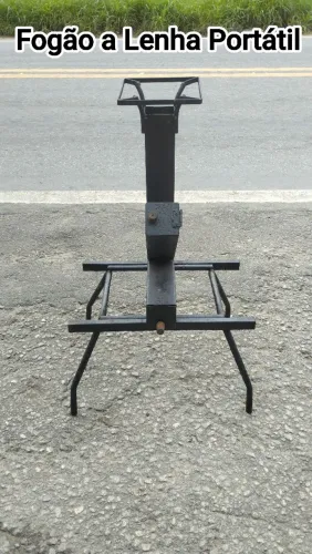 Fogão a Lenha Foguete Portátil