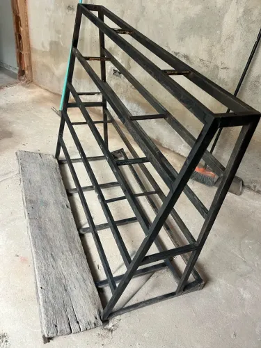 Cavalete de vidraceiro em perfeito estado