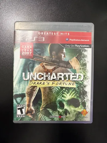 Jogo ps3 uncharted Drakes fortune 