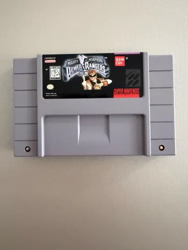 Power Rangers The movie Snes MINT