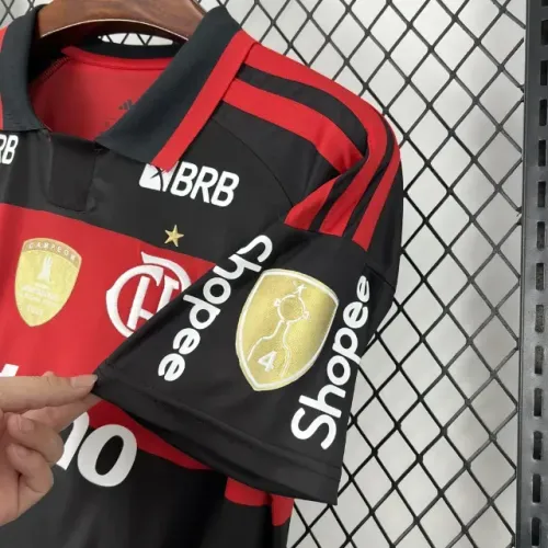 Camisa Flamengo I 26/27 Torcedora com Patch e Patrocínios