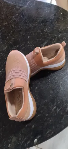 Tênis Modare Ultraconforto N 36 Salmão Feminino