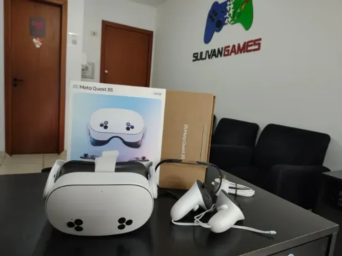 Meta Quest 3S SEMINOVO - Óculos de Realidade Virtual da meta - 128gb