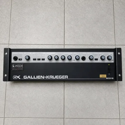 Amplificador Gallien-Krueger GK 800RB - Clássico Profissional | Excelente Oportunidade
