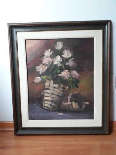 Quadro sobre tela - com moldura