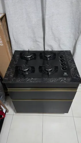 Bancada com Cooktop Electrolux 4 bocas