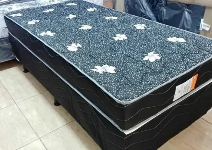 CAMA SOLTEIRO BOX - ENTREGA IMEDIATA - PROMOÇÃO