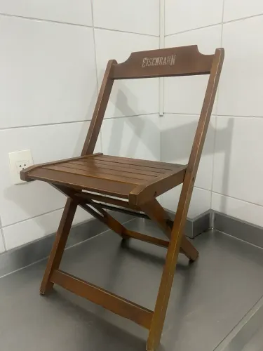 Cadeira Dobrável de Madeira - Eisenbahn