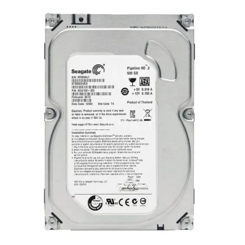 HD Seagate Pipeline 500GB SATA