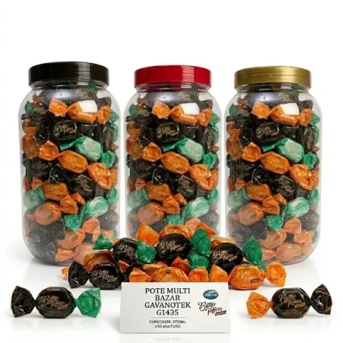 Pote Multiuso 3750ml Perfeito para Doces Cores Sortidas