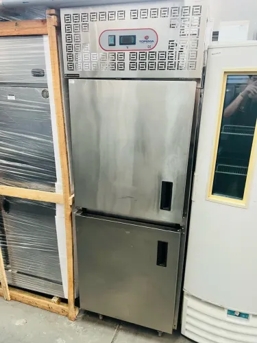 Geladeira Topema inox 02 portas 