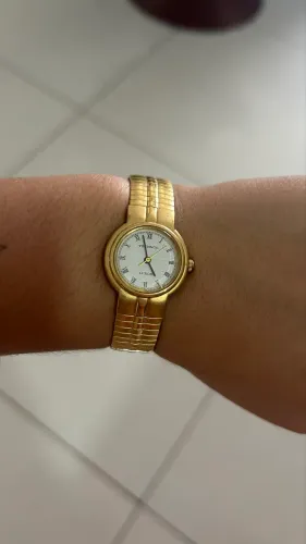 Relógio Feminino Technos Luxor Vintage Dourado Original