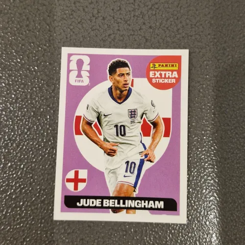 Figurinha Jude Bellingham - Extra Roxa (Base) 2026