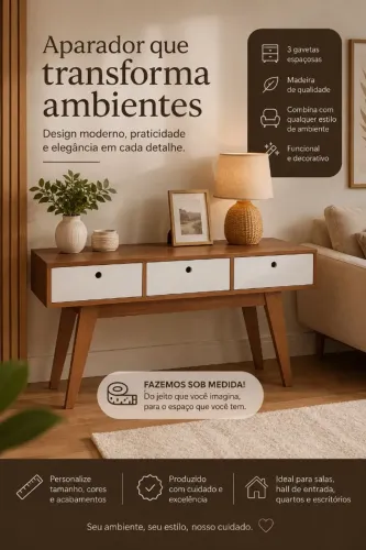 Aparador Fabricado sob medida