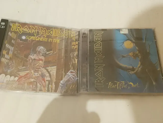 Cds iron maiden duplos