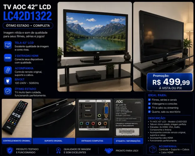 Televisão (AOC) PROMOÇÃO