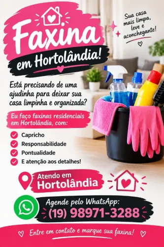 Diarista em hortolândia