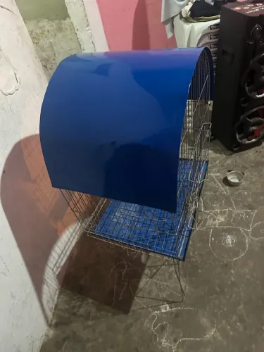 Gaiola para papagaio semi nova