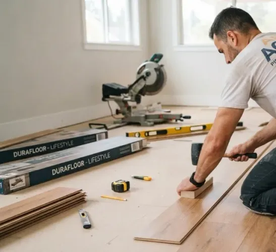 instalação de Piso laminado