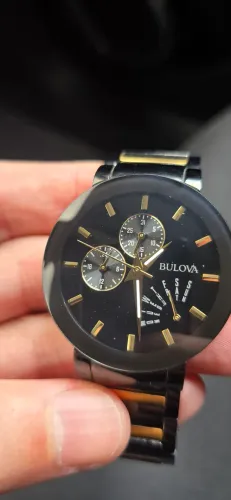 RELOGIO BULOVA TELA DE SAFIRA 