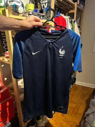 camisa frança nike 2018 infantil