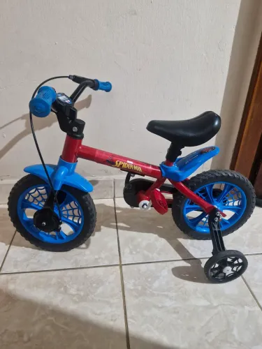 Bicicleta infantil aro 12 Homem aranha