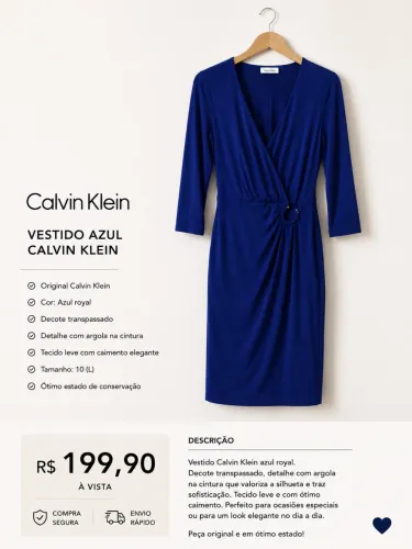 Vestido Calvin Klein