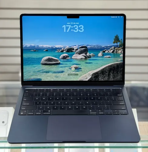 Macbook air m2 13 polegadas 8gb / 256gb LOJA FÍSICA saúde da bateria 90% ( 8 / 256 )