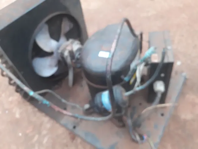Motor usado balcão de carne de 3 mt