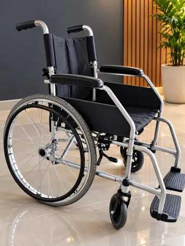 CADEIRA DE RODAS MANUAL - CONFORTO E PRATICIDADE