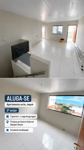 APARTAMENTO AV JEQUIÉ, 3 QUARTOS