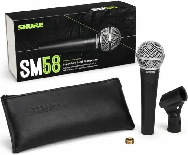 Microfone shure sm58