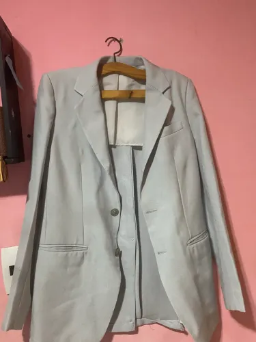 Blazer cinza tam 44 (M)