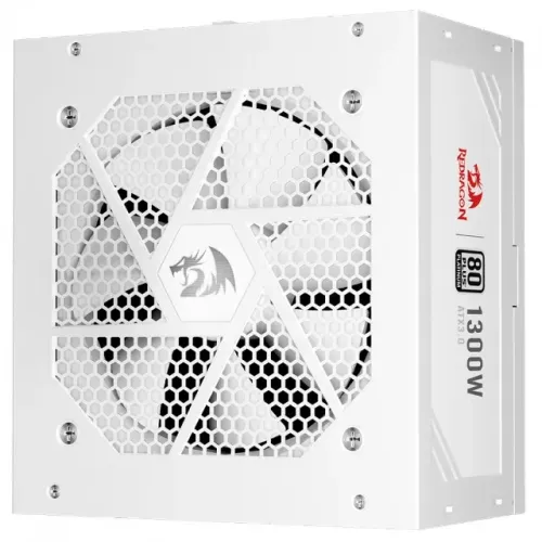 Fonte Atx 1300 W Redragon Gc-Ps018W V2, 80 Plus Platinum, Totalmente Modular, Pfc Ativo, S
