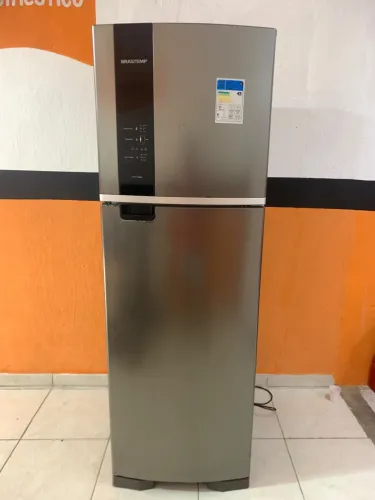 Geladeira Brastemp inox