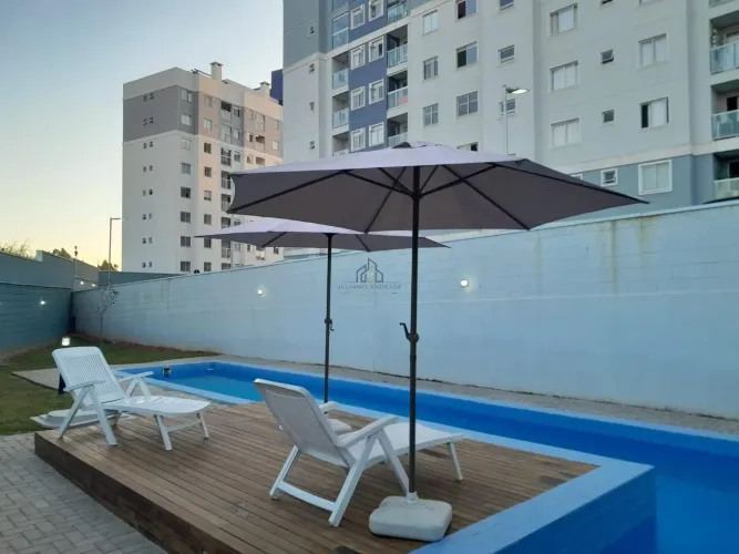 Apartamento mobiliado c/ elevador Aristocrata São José dos Pinhais REF: 846