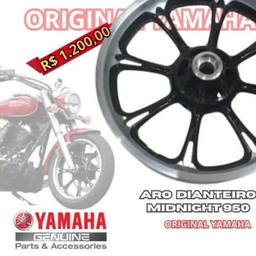 Aro roda dianteira Midnight 950 2012 Original Yamaha