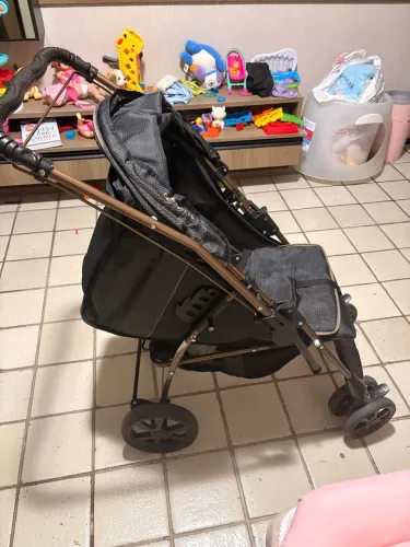 carrinho Carrinho de Bebê Galzerano Milano Reversível III 1018 até 15kg.