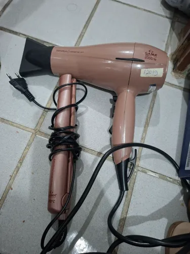 Kit secador e pranchar