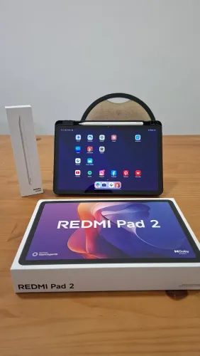 Tablet Redmi Pad 2 11'' 256gb 8 Ram Cinza Grafite - Com Smart Pen ORIGINAL