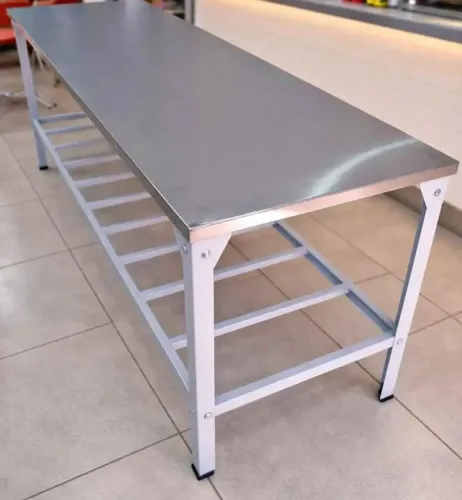 Mesa de inox Grande industrial Nova