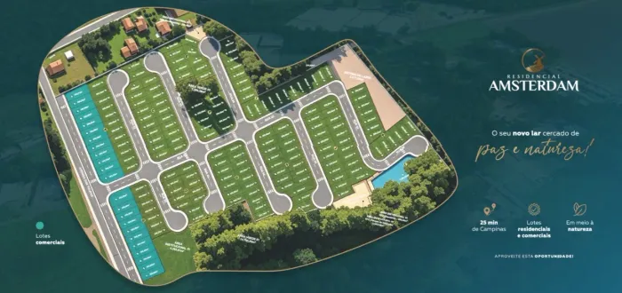 ?? COMPRE SEU LOTE EM HOLAMBRA ? A CIDADE DAS FLORES! ?? ? RESIDENCIAL AMSTERDAM ? O mais