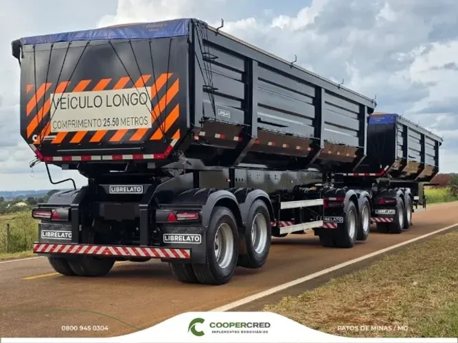 Rodoçacamba Librelato 23/24 com Pneus e Lona Fácil