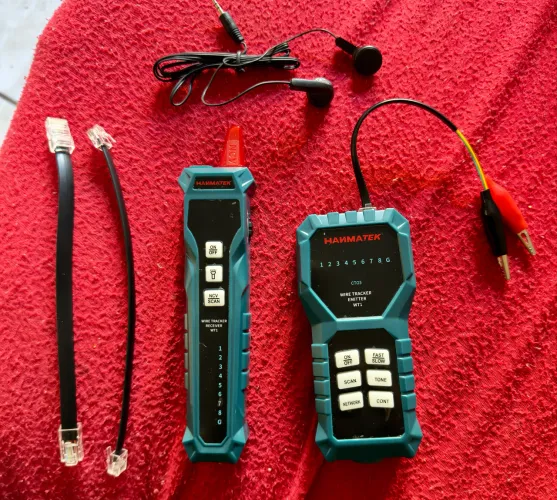 Localizador e Testador de Cabos HANMATEK WT1 Profissional
